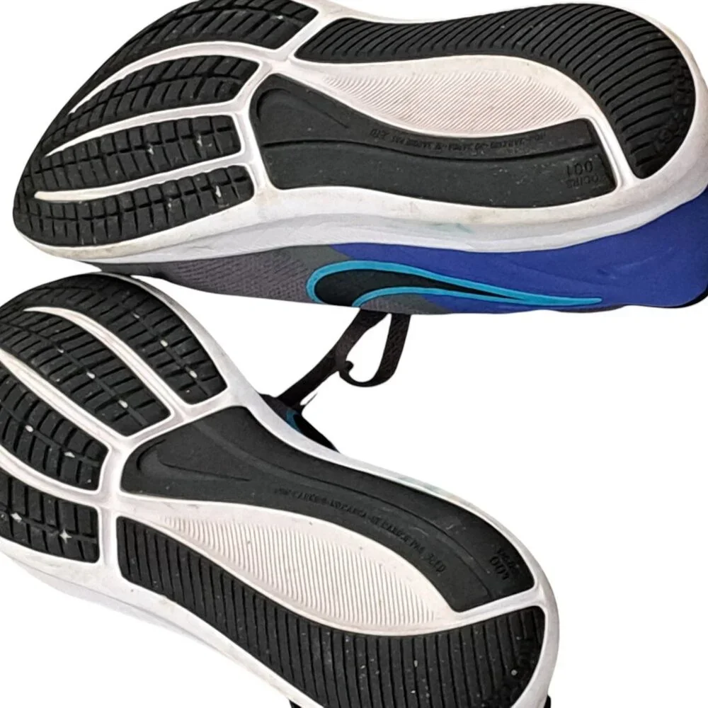 Nike Star Runner Gray And Blue Boy's Sneakers Shoe Size 4Y